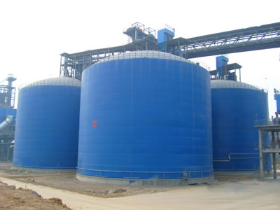 五大连池水泥钢板库改造