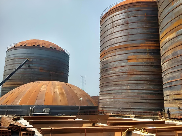 五大连池焦粉钢板仓